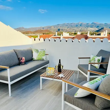 Fantastic Sea And Golf Course View House With 3 Bedrooms Appart hôtel San Miguel de Abona