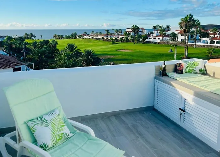 Fantastic Sea And Golf Course View House With 3 Bedrooms Aparthotel